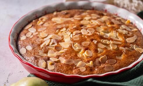 עוגת אגסים, קינמון והל