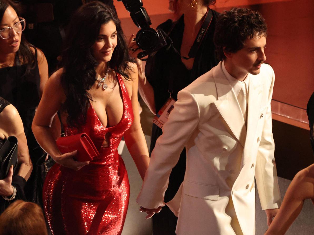 טימותי שאלאמה וקיילי ג'נר בטקס האוסקר, 2026