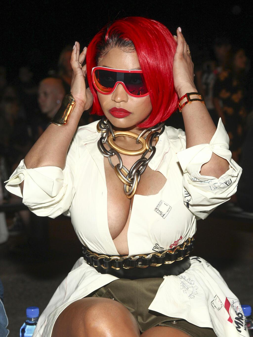 ניקי מינאז' בשבוע האופנה בניו יורק, 2018