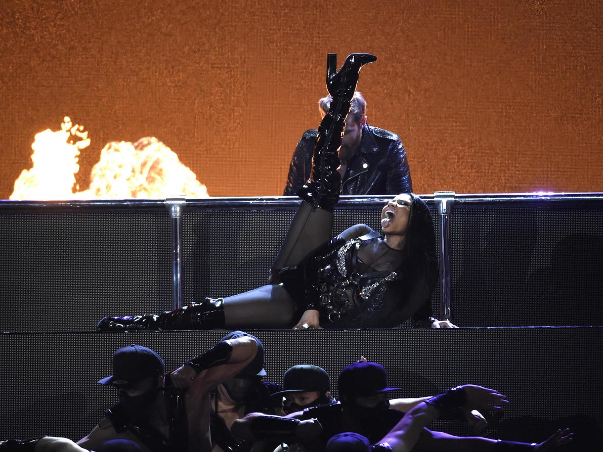 ניקי מינאז' בטקס פרסי בילבורד, 2017