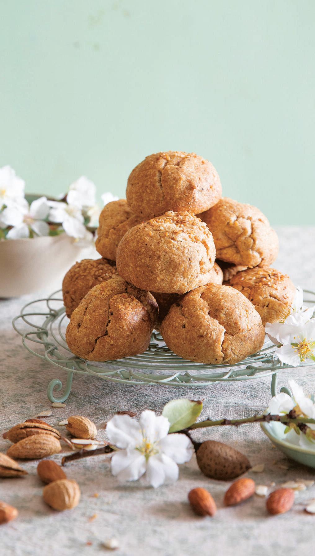  לחמניות פסח עם שקדים