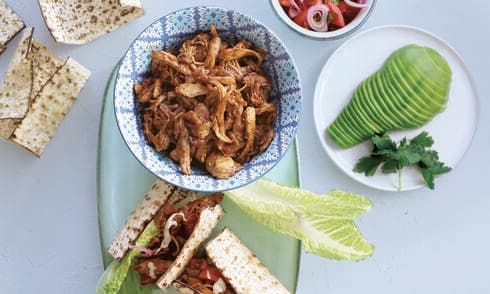 פהיטאס עוף ומצה