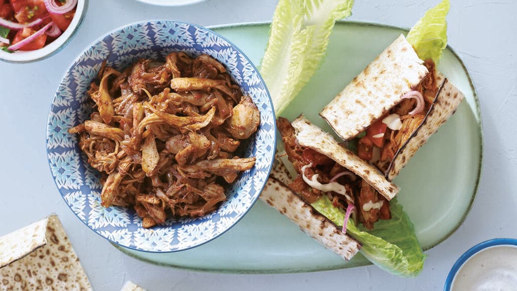   פהיטאס עוף ומצה