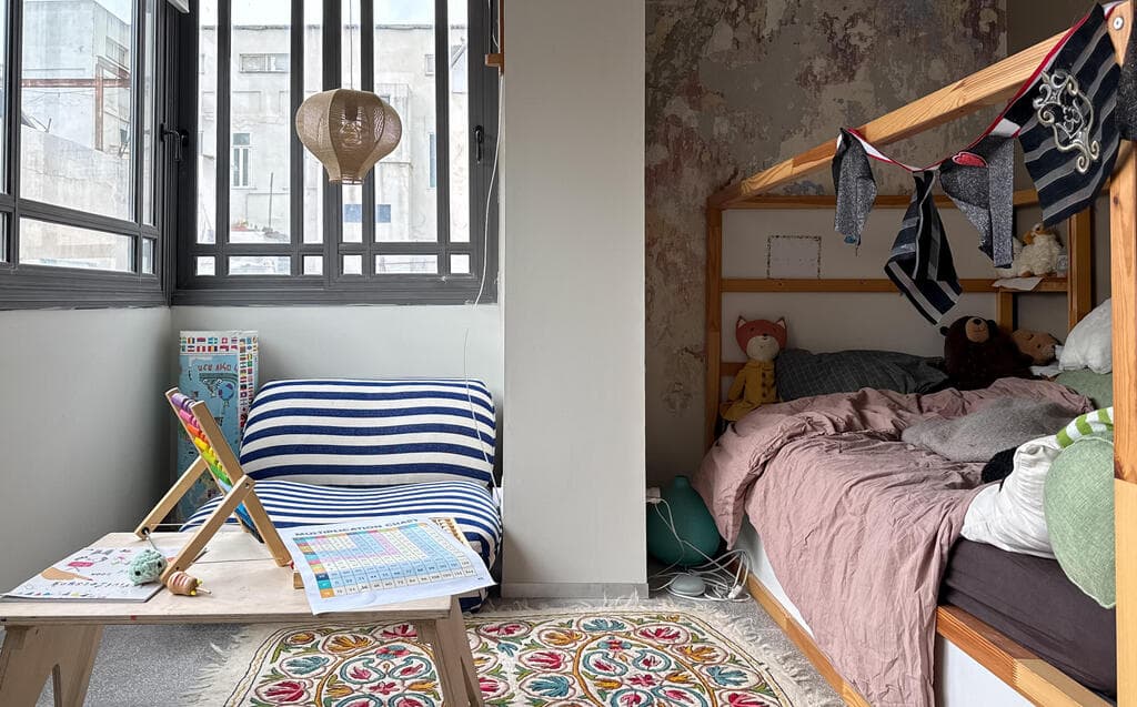 הדירה של ריטה ולב בפלורנטין, כאן גרים