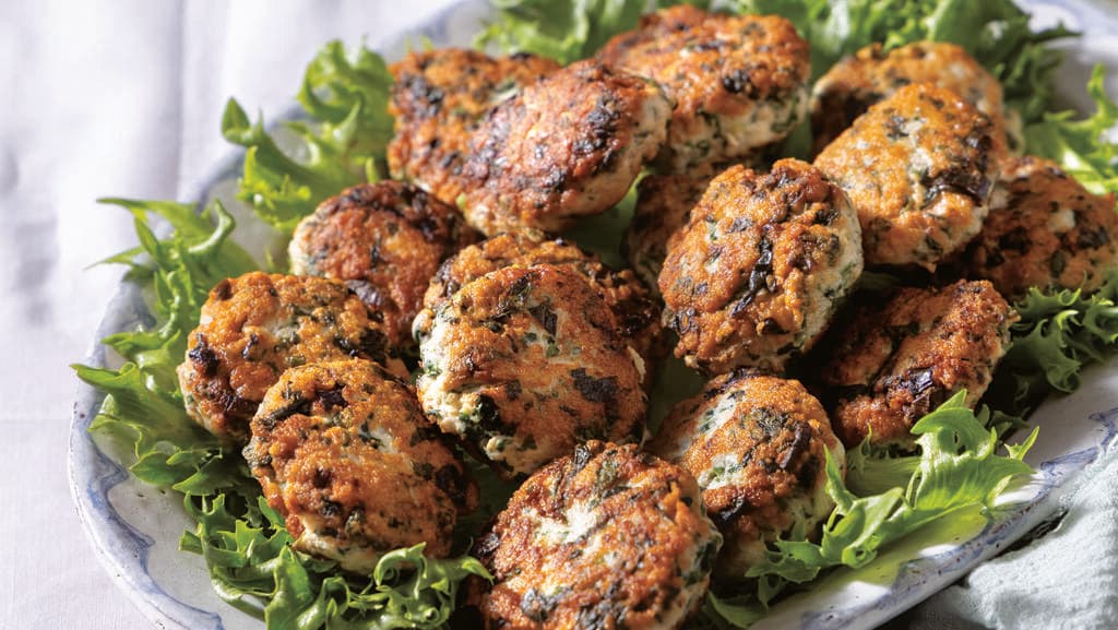 קציצות מנגולד ועוף