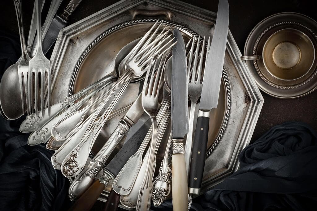 להבריק סכו"ם כסף