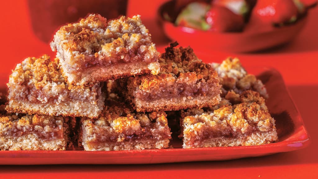 חיתוכיות ריבה פירורים ללא סוכר