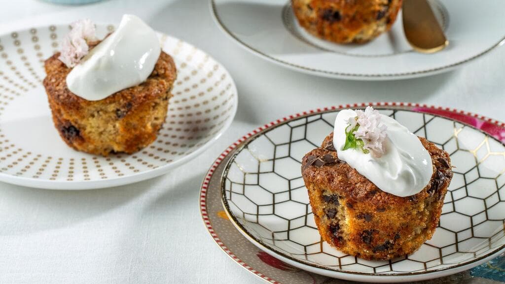 מאפינס בננה ברד ללא גלוטן