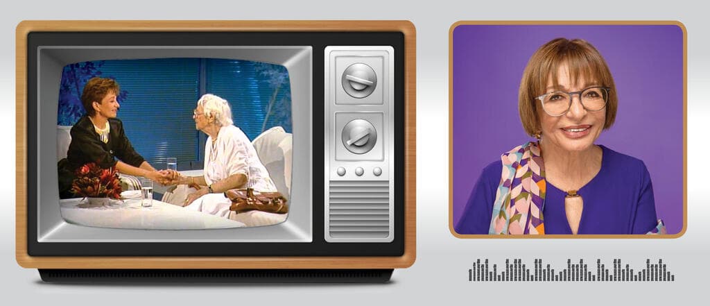 רבקה מיכאלי עם יהודית הורוביץ