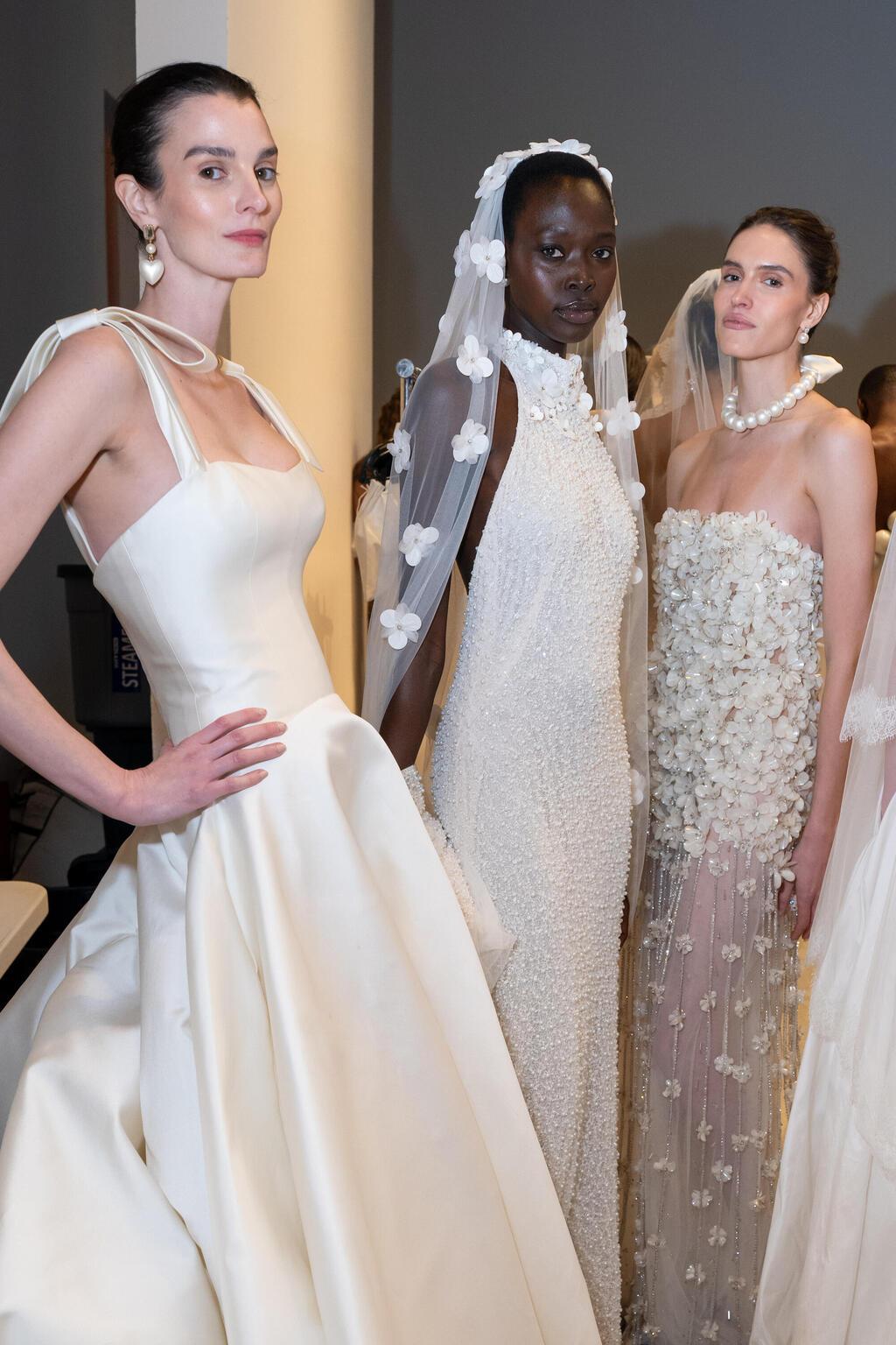 מאחורי הקלעים בתצוגה של ליהי הוד בשבוע האופנה לכלות בניו יורק (צילום: אלון ראובני) מאחורי הקלעים בתצוגה של ליהי הוד בשבוע האופנה לכלות בניו יורק, 2026