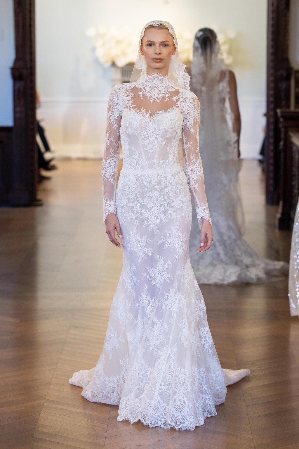 "הכלה הישראלית מקדימה את הכלות האמריקאית והאירופאית באופנתיות שלה". התצוגה של לי פטרה גרבנאו (צילום: first VIEW) התצוגה של לי פטרה גרבנאו בשבוע האופנה לכלות בניו יורק, 2026