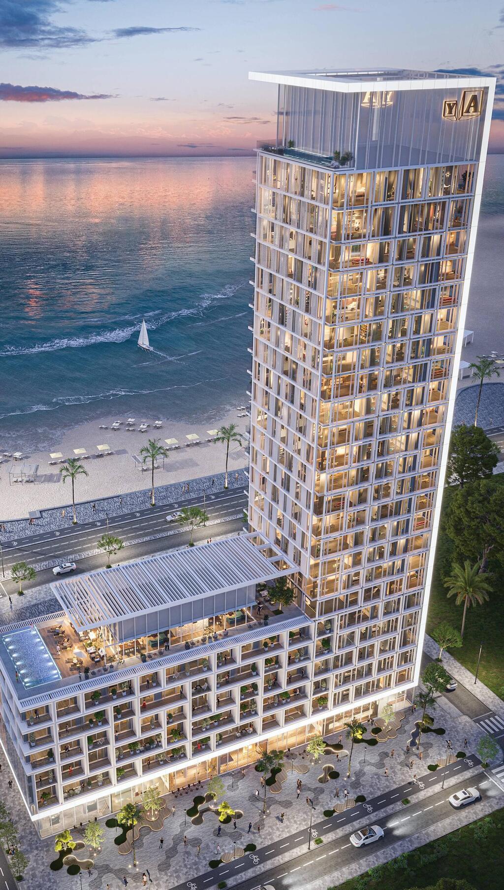 הדמית פרויקט מגדל דניאל