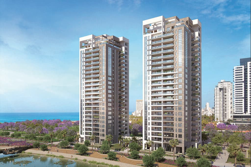 פרויקט המגורים של קבוצת צרפתי שמעון SEA&PARK