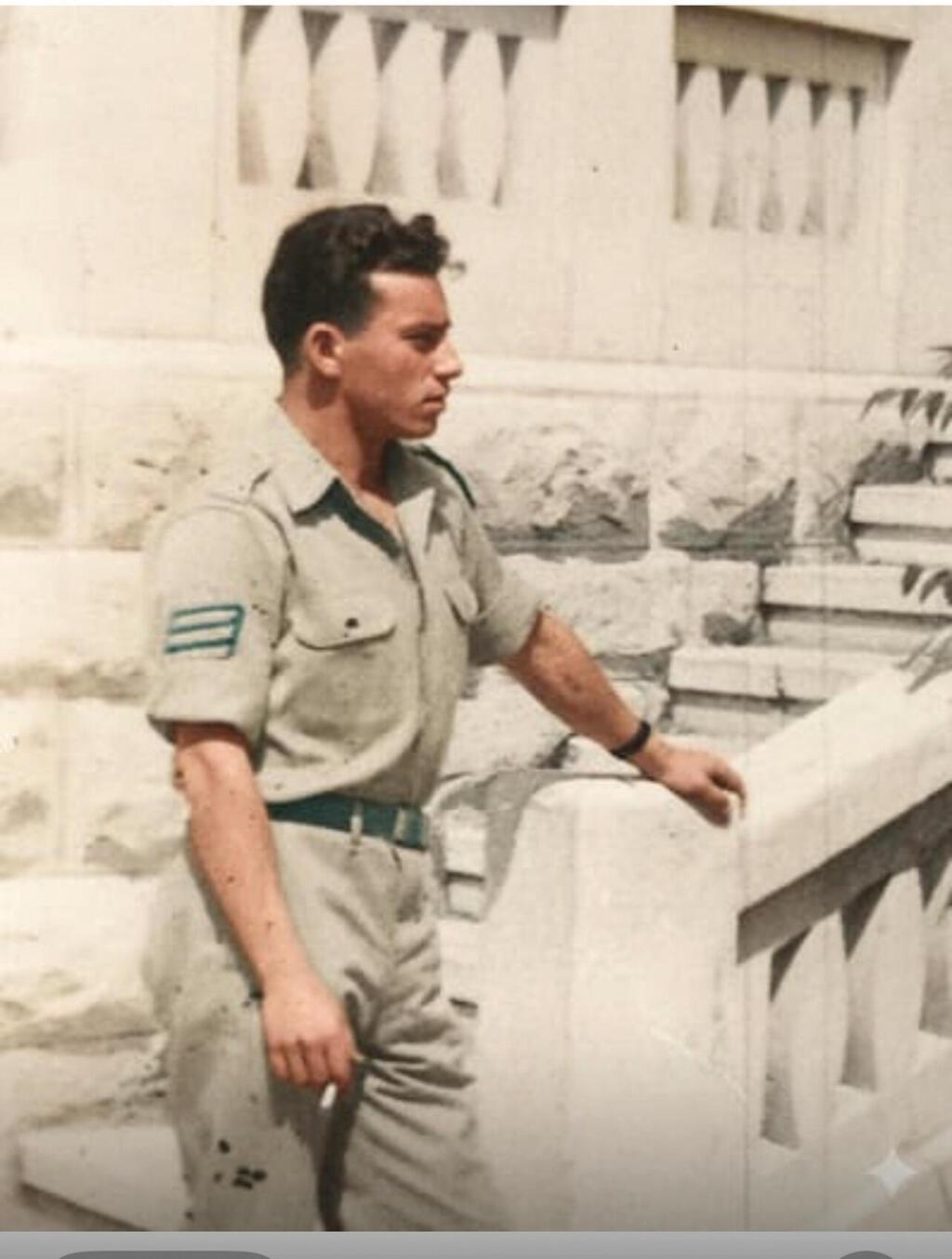 האב, גדעון בנקל. "לא הפסיק לספר לי כל חייו על הזוועות שעבר" (צילום: אלבום פרטי) גדעון בנקל