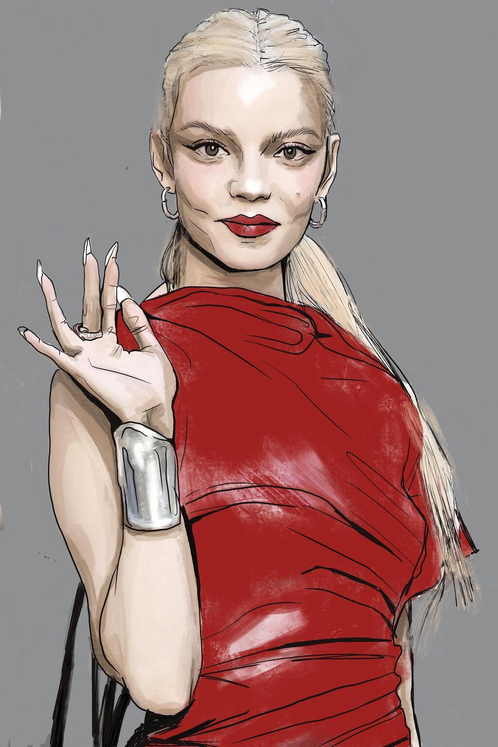 איור של אניה טיילור ג'וי