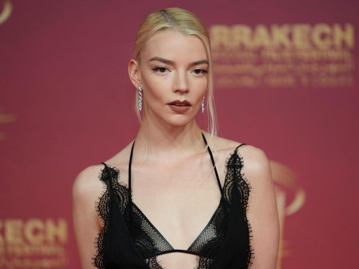 אניה טיילור ג'וי בפסטיבל הקולנוע במרקש, 2025