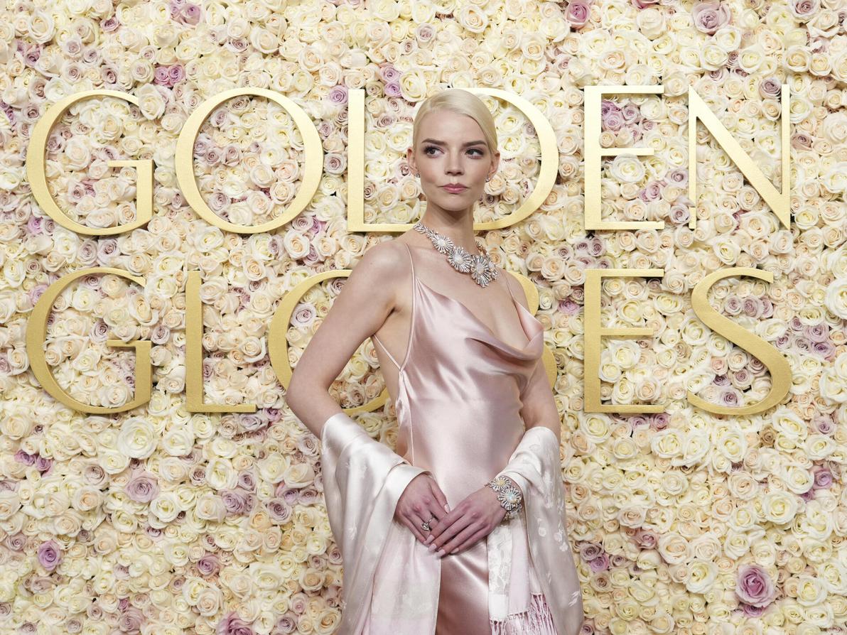 אניה טיילור ג'וי בטקס גלובוס הזהב, 2025