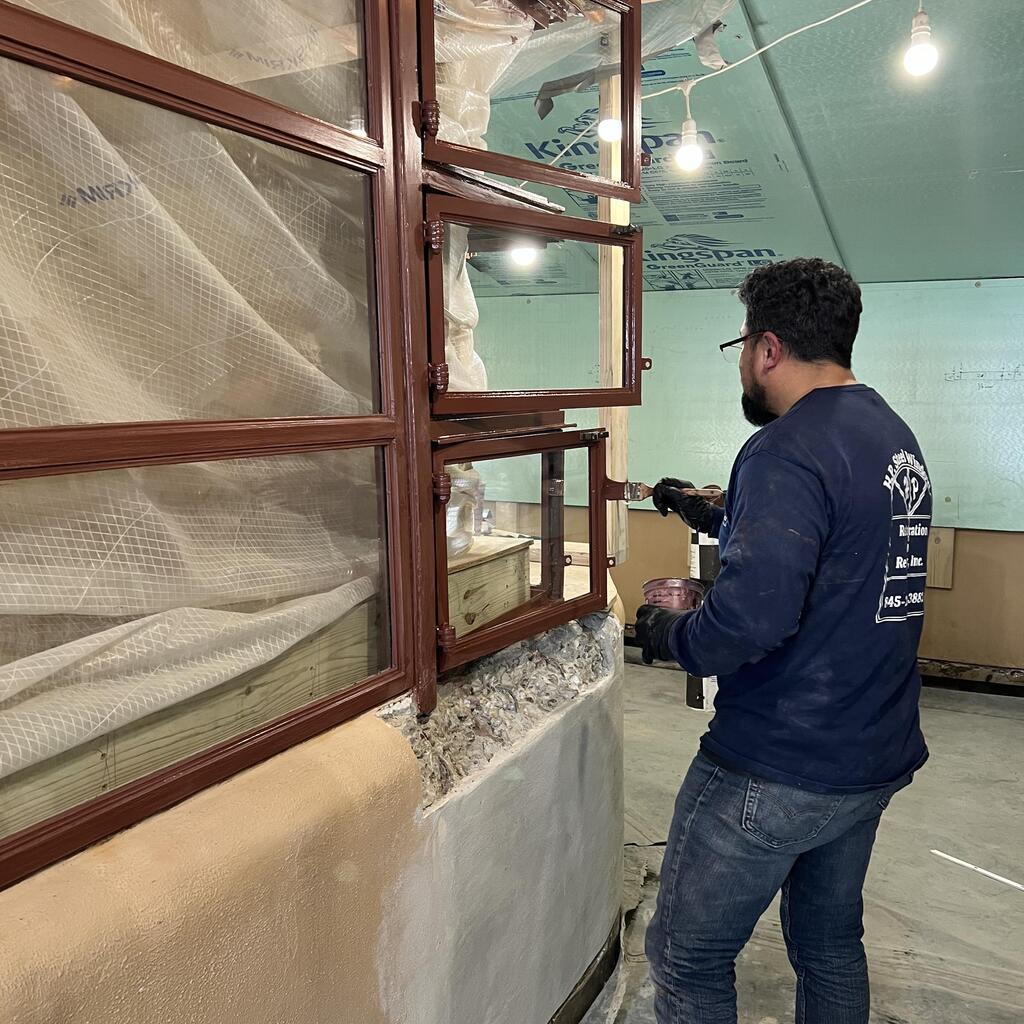 במהלך השיקום והשימור, בית האשד