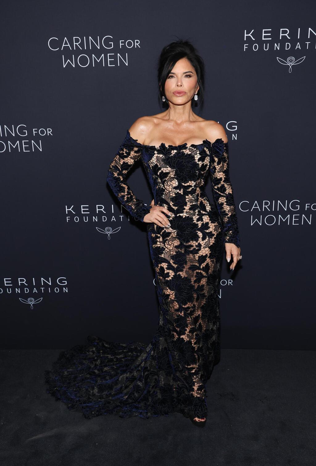 לורן סנצ'ז באירוע של מותג היוקרה קרינג, 2024