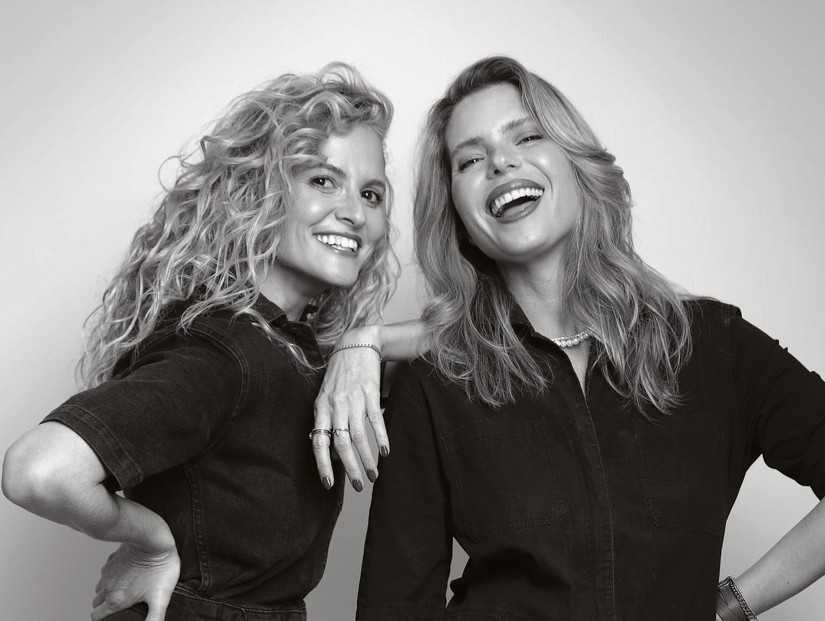 מורן (מימין)  ונטלי. "העולם משתנה והכוח לעבור מהצד שחושש לצד שמרוויח - נמצא בידיים שלנו"