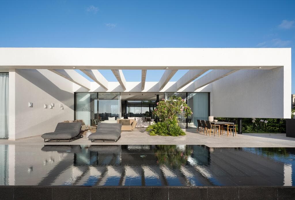 בית פרטי בקיסריה, תכנון ועיצוב: ישראל נוטס