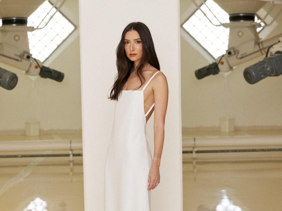 שירה גוטמן קורן בשמלת הכלה מהקולקציה המשותפת שלה עם משכית