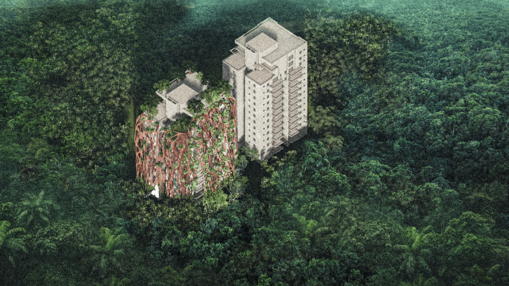 TERA - Tactical Ecosystem for Regenerative Architecture (הדמיה: דוד קסלמן) TERA - Tactical Ecosystem for Regenerative Architecture