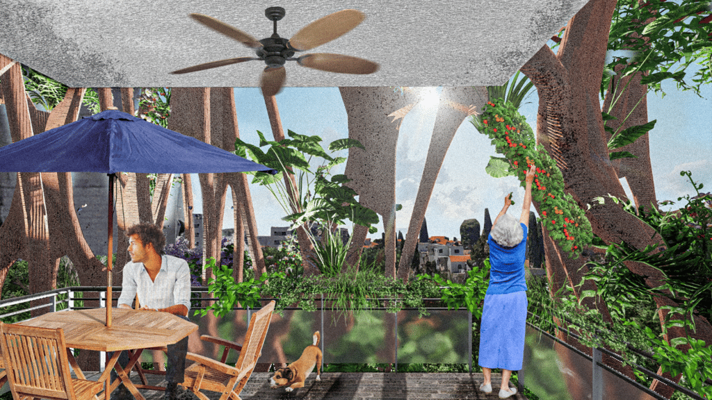 TERA - Tactical Ecosystem for Regenerative Architecture (הדמיה: דוד קסלמן) TERA - Tactical Ecosystem for Regenerative Architecture