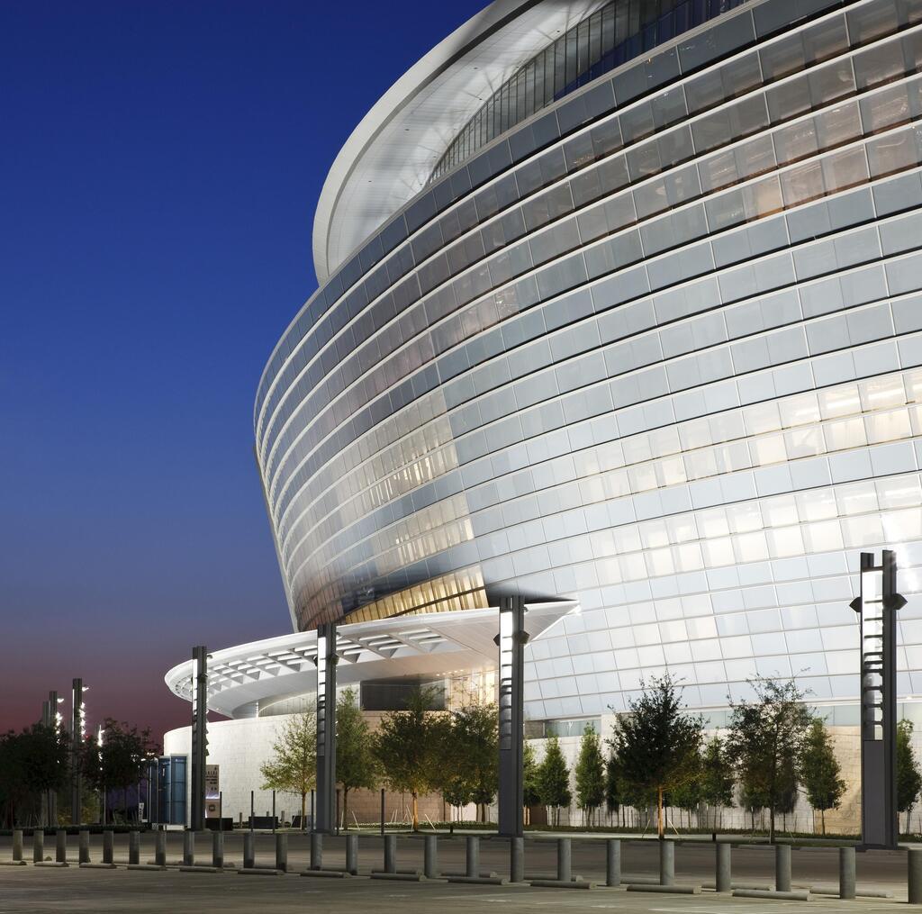 AT&T Stadium courtesy of HKS (צילום: Blake Marvin) AT&T Stadium courtesy of HKS