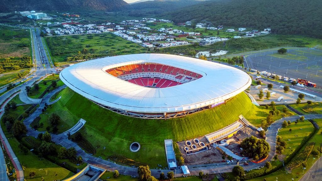 Akron Stadium at Guadalajara, Mexico (צילום: Jorch R Orrantia, shutterstock) Akron Stadium at Guadalajara, Mexico