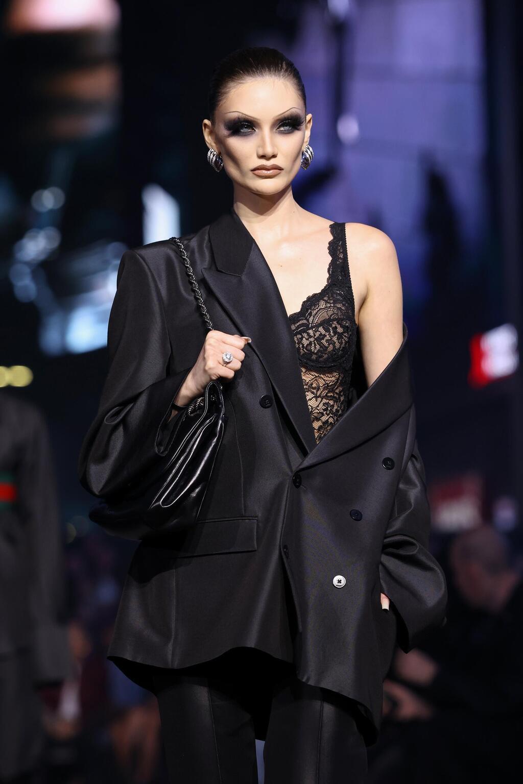 תצוגת הקרוז של גוצ'י, 2026 (צילום: JP Yim/Getty Images for Gucci) תצוגת אופנה של גוצ'י, 2026