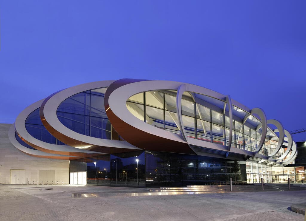 Mediacite, Liege, Belgium (צילום: Marc Detiffe, Ron Arad Architects Ltd) Mediacite, Liege, Belgium