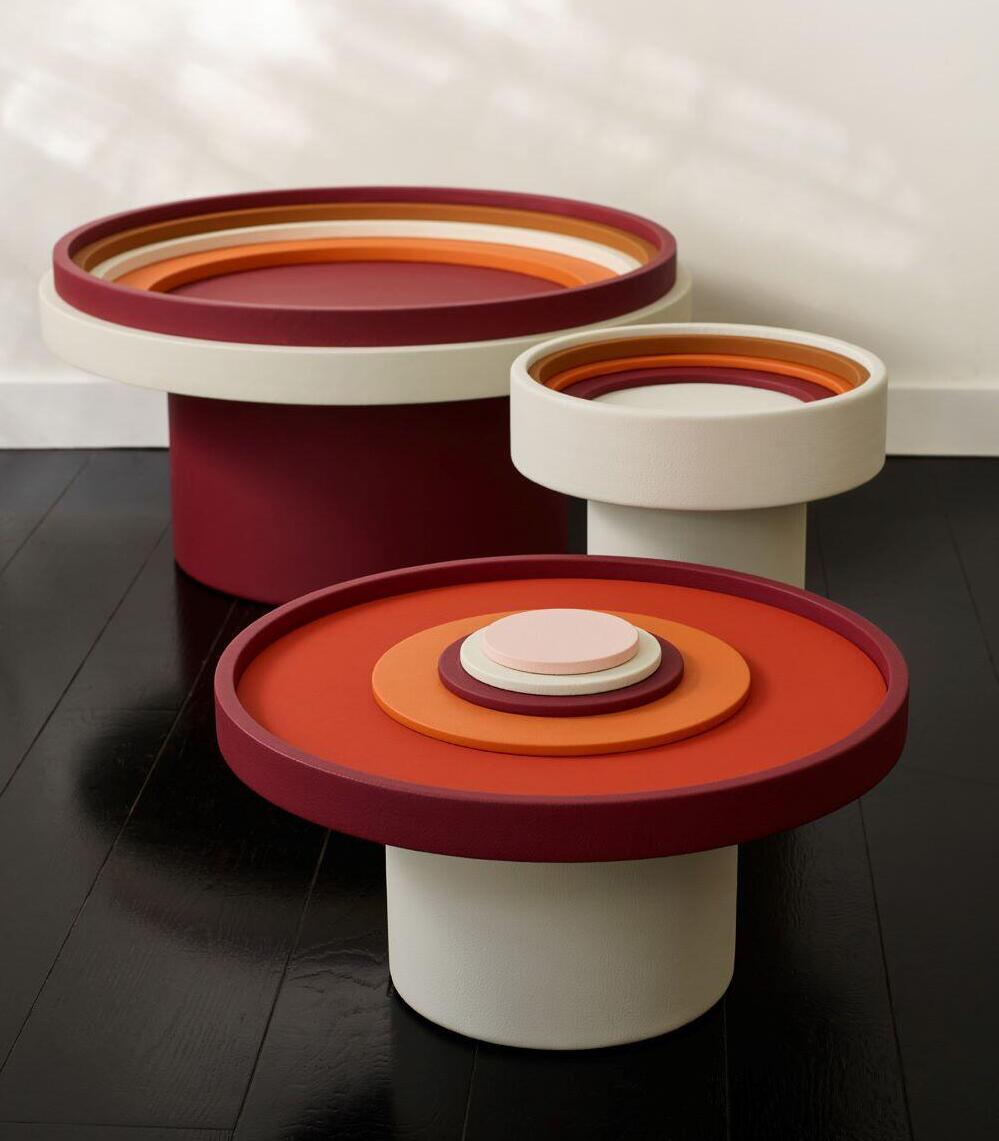 Dahlia Coffee Tables ,Irene Goldberg (צילום: דן פרץ) Dahlia Coffee Tables ,Irene Goldberg