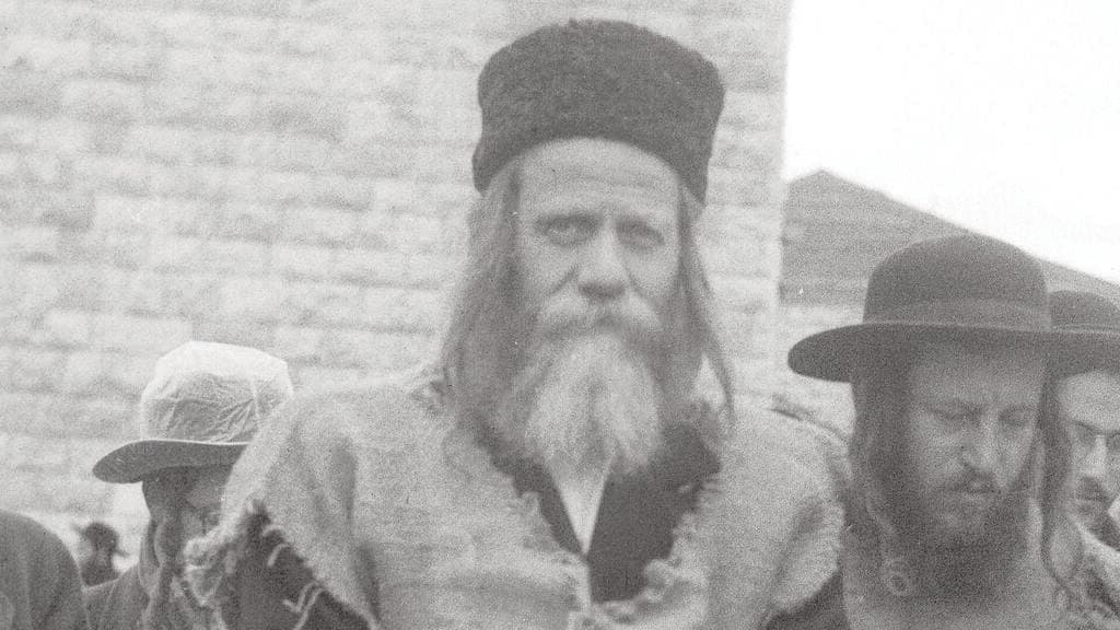 עמרם בלוי, סבא של סבתא של שולמית נדל (צילום: דוד רובינגר) עמרם בלוי, סבא של סבא של שולמית נדל