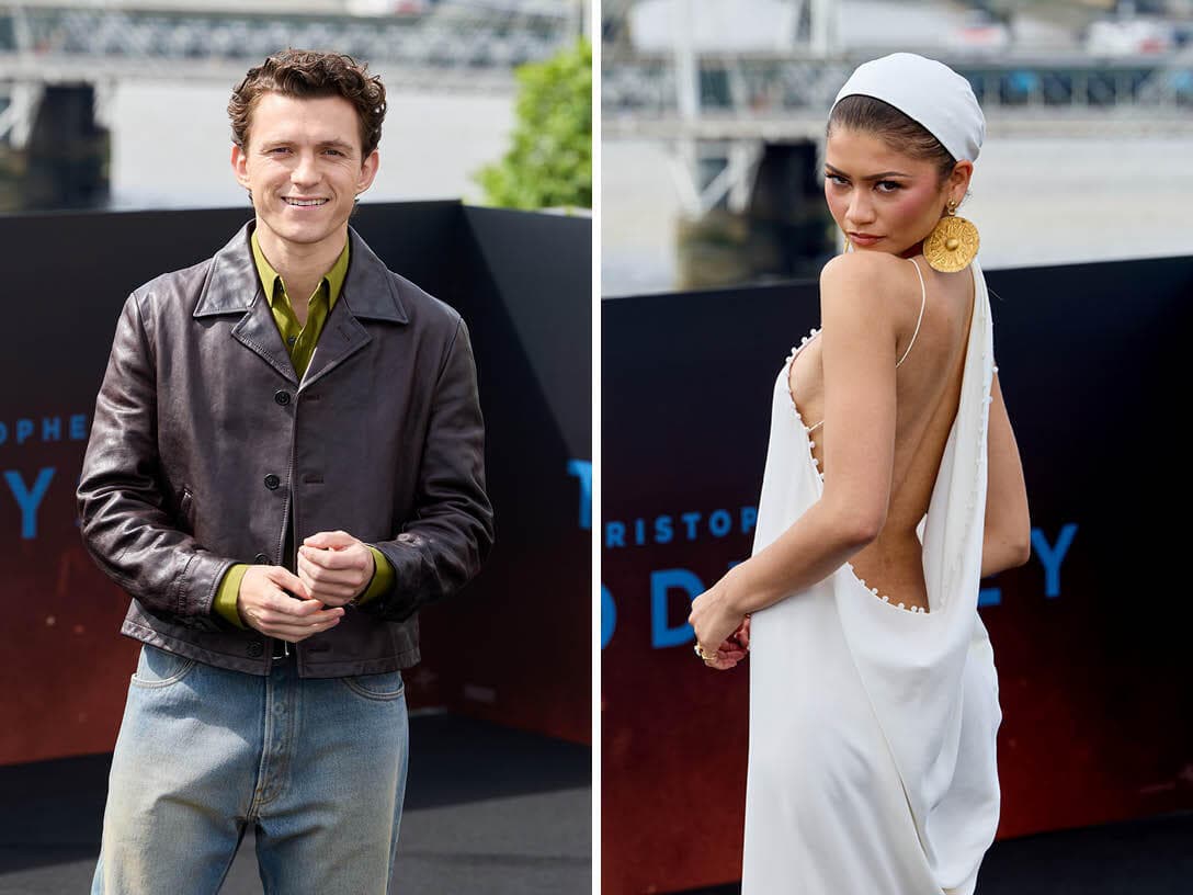 תמונות מהפרימיירה הראשונה של הסרט "האודיסאה". זנדאיה וטום הולנד (צילום: Universal studios) תמונות מהפרימיירה הראשונה של הסרט "האודיסאה". זנדאיה וטום הולנד