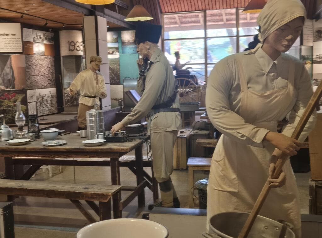 עין שמר, מוזיאון חצר ראשונים. אתר מורשת מרשים (צילום: צביקה בורג) עין שמר, מוזיאון חצר ראשונים. אתר מורשת מרשים