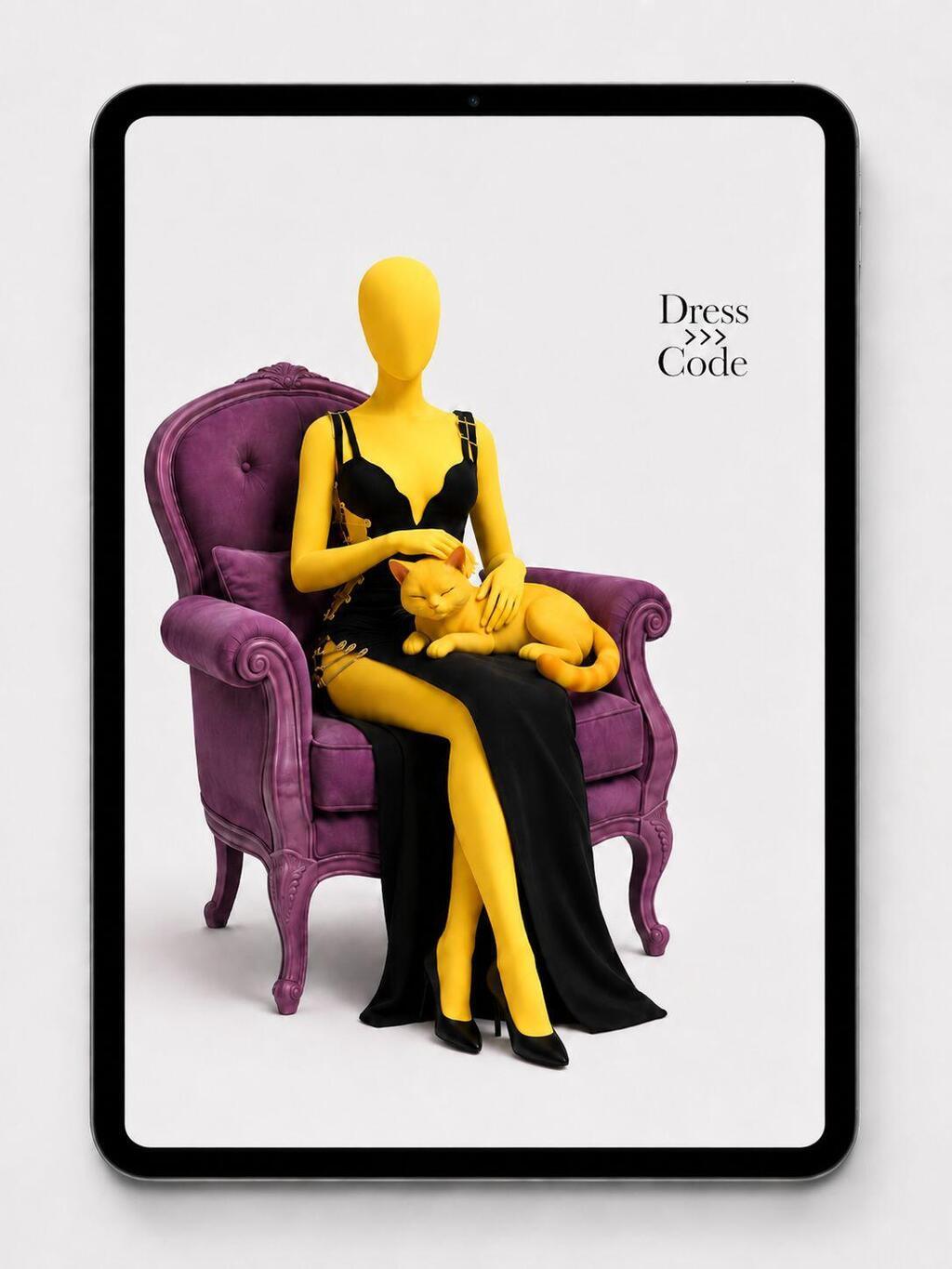 מתוך משחק המחשב Dress Code שפותח במסגרת המחקר של שנקר (ממשק וארט: איילת שובל, תכנות: מירי נודלמן) מתוך משחק המחשב Dress Code שפותח במסגרת המחקר של שנקר
