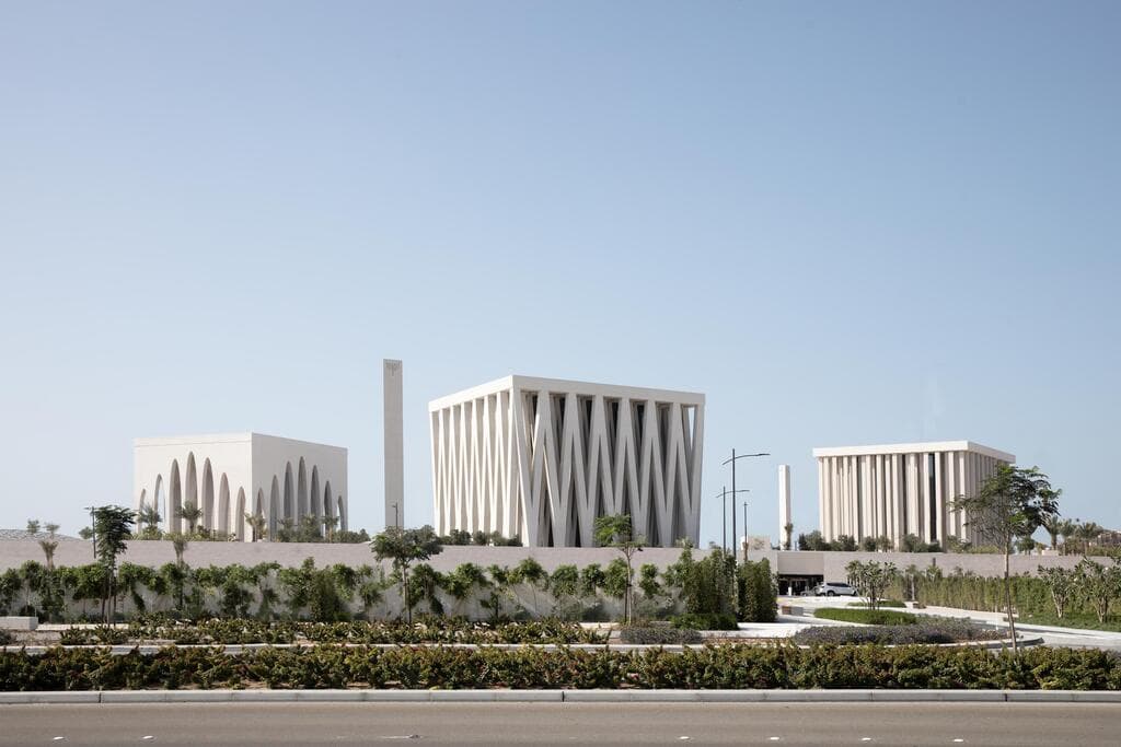 מתחם בית אברהם מוקדש לסובלנות דתית (צילום: Adjaye Associates) מתחם בית אברהם