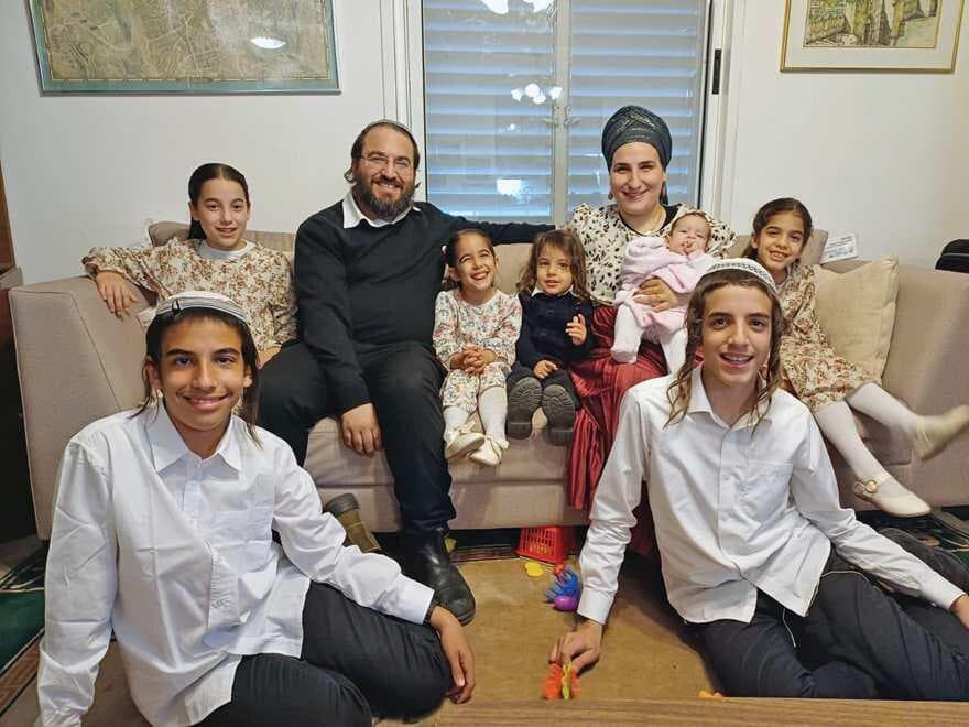 משפחת פרידמן. "אני איתם בנוכחות מלאה" (צילום: אלבום פרטי) משפחת פרידמן