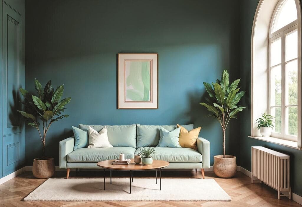 גוון Transformative Teal, יש לו גם מקבילה במניפת הצבעים של נירלט (צילום: Shutterstock) גוון Transformative Teal, יש לו מקבילה במניפת הצבעים של נירלט