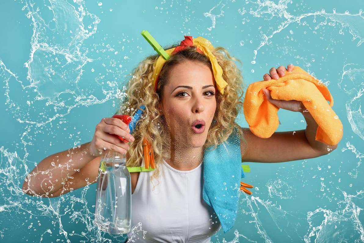 ניקיון או אובססיה? (צילום: alphaspirit.it, shutterstock) ניקיון