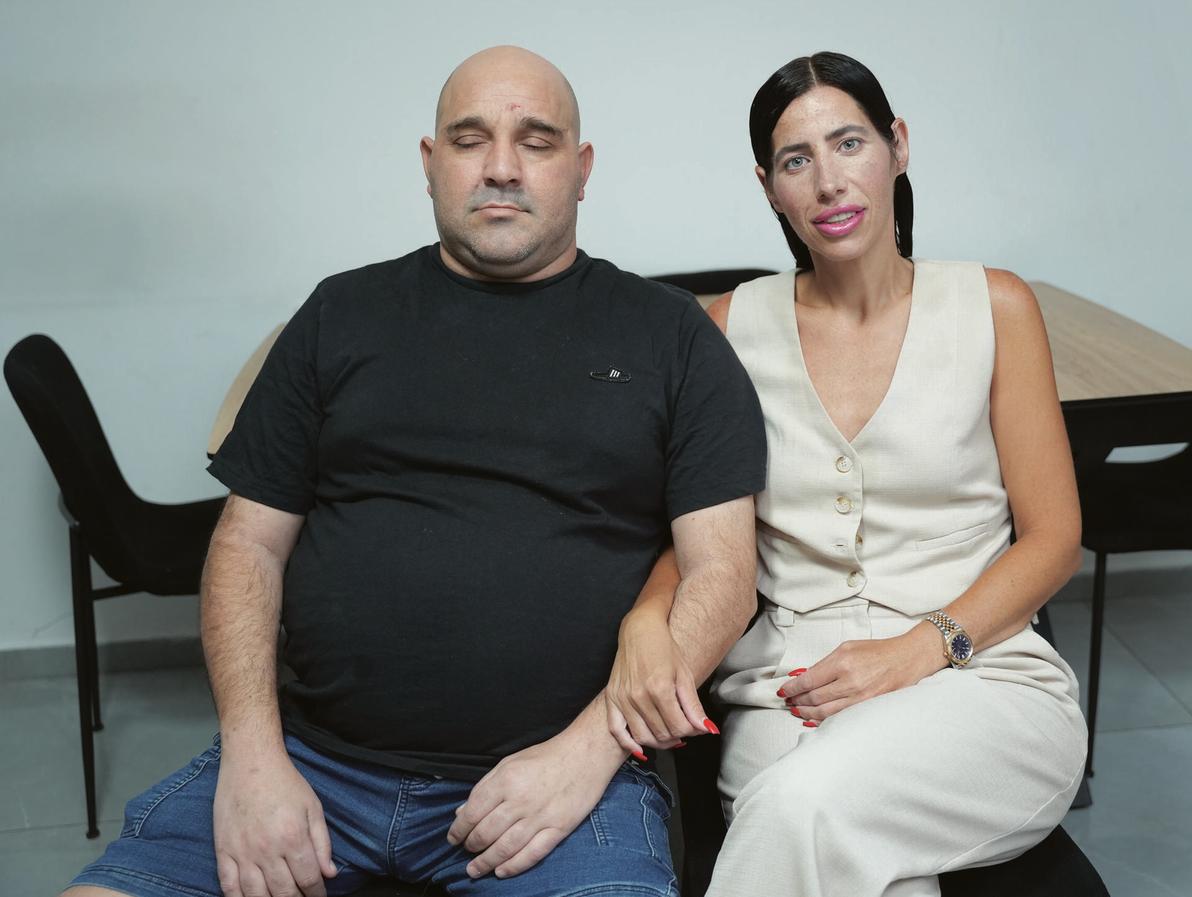 רינת ומאיר קרה (צילום: יוסי דוס סנטוס) רינת ומאיר קרה, תרומת כליה
