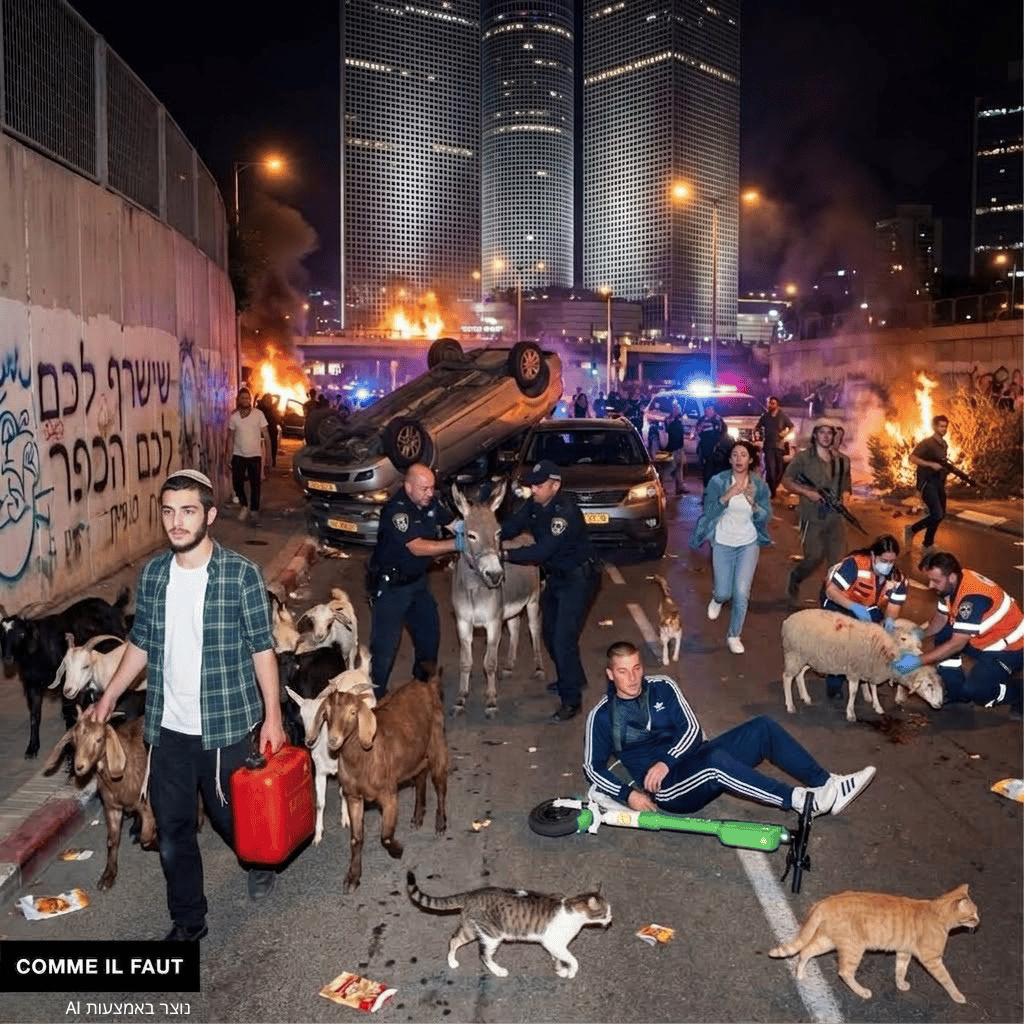 "אני רוצה להאמין שלפחות הלכתי עם האמת שלי". קמפיין "אל תגידו לא ידענו" (הדמיית AI: באדיבות קום איל פו) קמפיין "אל תגידו לא ידענו" של קום איל פו, 2026