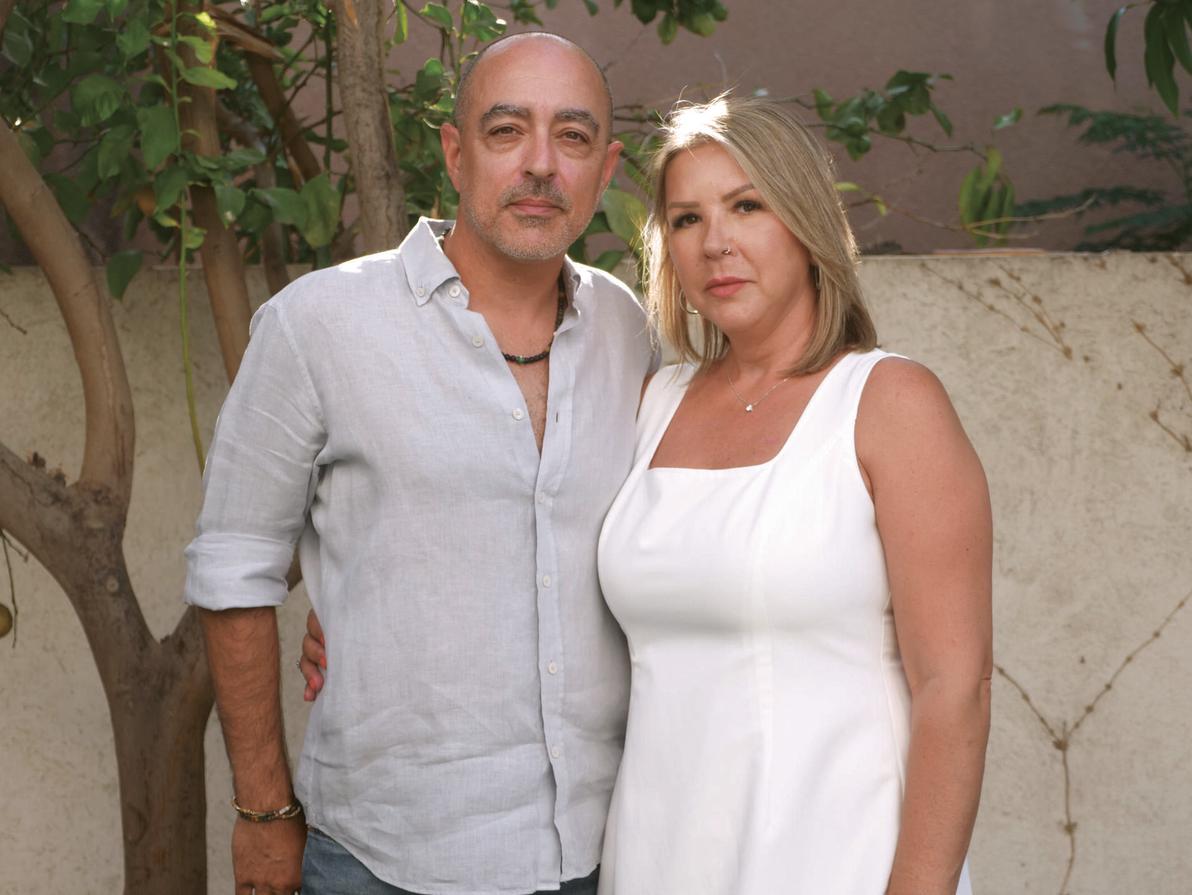 "לא הבנתי איך יכול להיות שיש שני מקרים בבית אחד בו־זמנית". אתי וליאור זוהר (צילום: ירון שרון) אתי וליאור זוהר