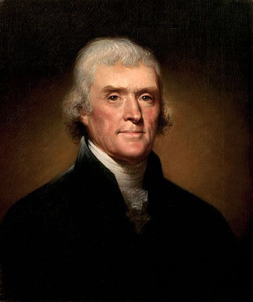 תומס ג'פרסון. חיבר את הכרזת העצמאות