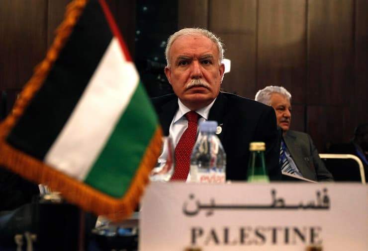 שר החוץ הפלסטיני אל-מליכי. "פסיקה לטובת האנושות והחוק הבינלאומי"