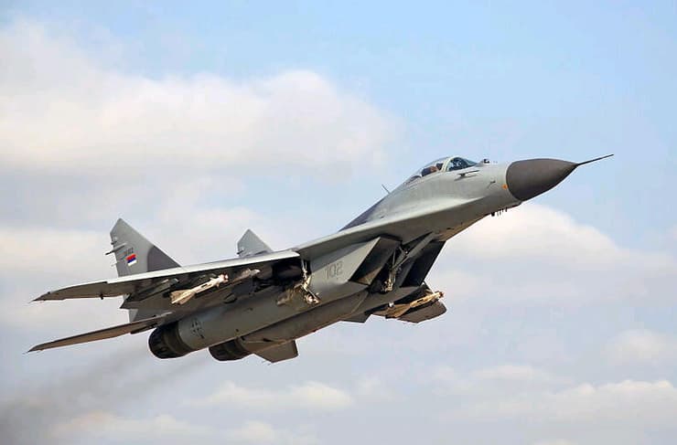 מיג-29, שהטייסים האוקראינים מכירים היטב. פולין תעביר לקייב בתמורה ל-F-16?