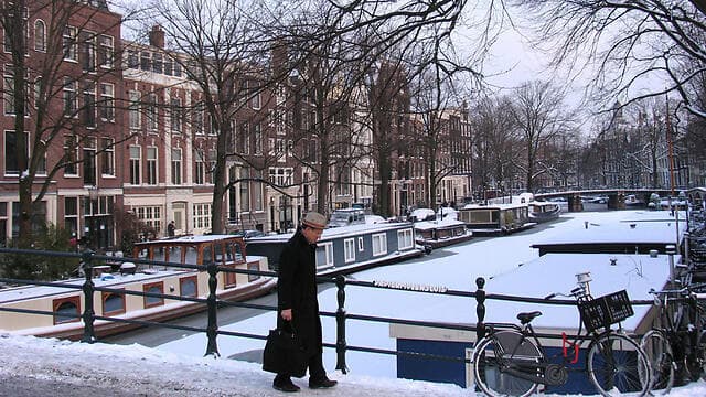 אמסטרדם מפתה, אבל החורף בה קשה מאוד