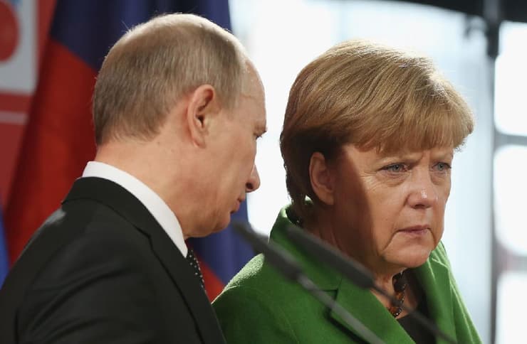 מרקל ופוטין. גרמניה דורשת תשובות מרוסיה