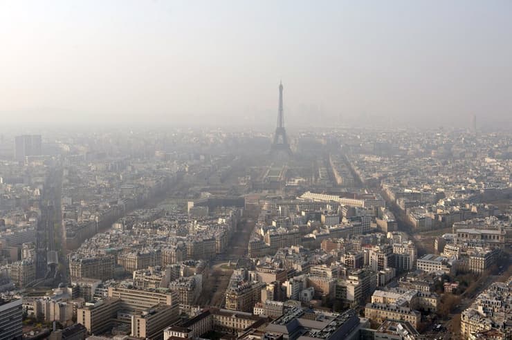 זיהום אוויר בפריז. ארכיון